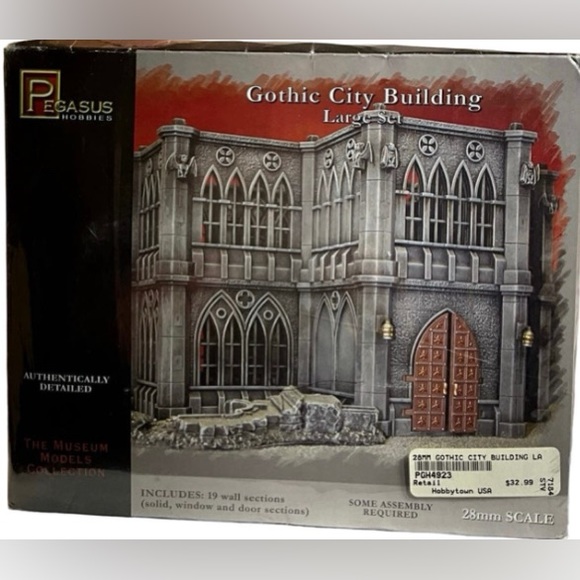 New Sealed Hobby Gothic City Building Lg Set Museum Models Collections - Picture 1 of 6